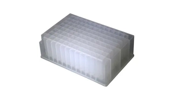 CA-100008 - Pure-Pass, 96 Well Plate, Glass Coated, Polypropylene, V Bottom, Round, 7 mm, 1.0 mL, Pkg. 10