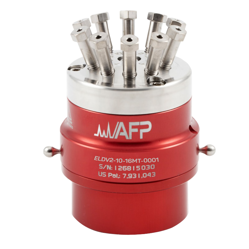 ELDV2-10-16MT-0001 - Injection 10-Port GC Diaphragm Valve, Dursan® Coating