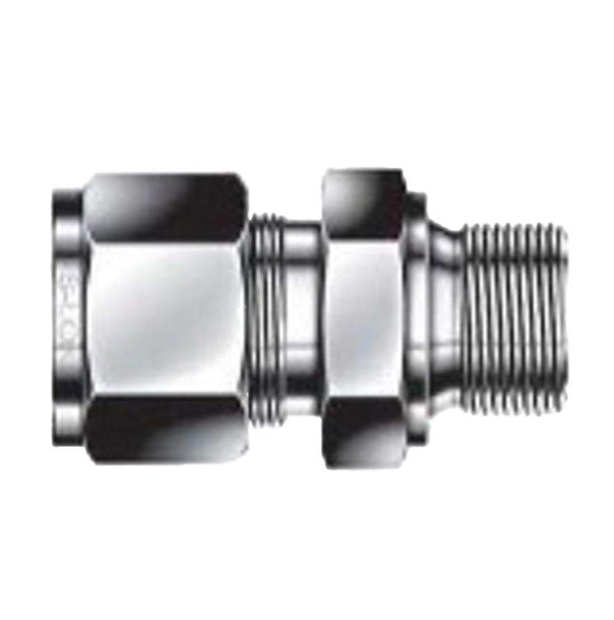 CC-100284 - Male Connector for Bonded Seal - 3/8" - 3/8" Stainless Steel