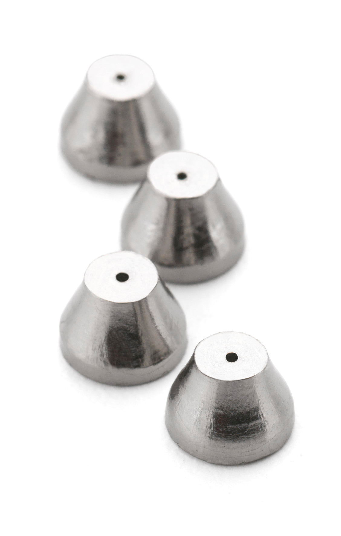 CC-100037 - 15% Graphite/85% Vespel Mini Union Ferrule with 0.5 mm Hole, Pkg. 10