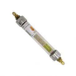 CG-100028 - ZPure Glass H2O Filter, 1/8" Brass Fittings