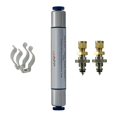 CG-100042 - AFP Click On Triple (Oxygen/Moisture/Hydrocarbon) Trap Kit - 1/4" Brass