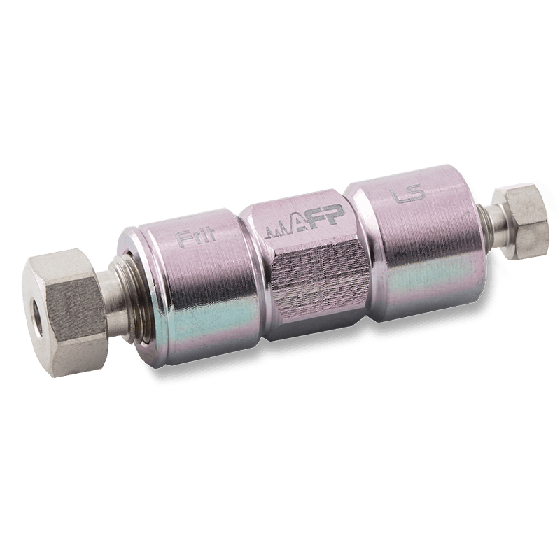 CE-SK-08-LS16-040-S - Column End Fitting with Lipseal Feature, SilcoNe ...