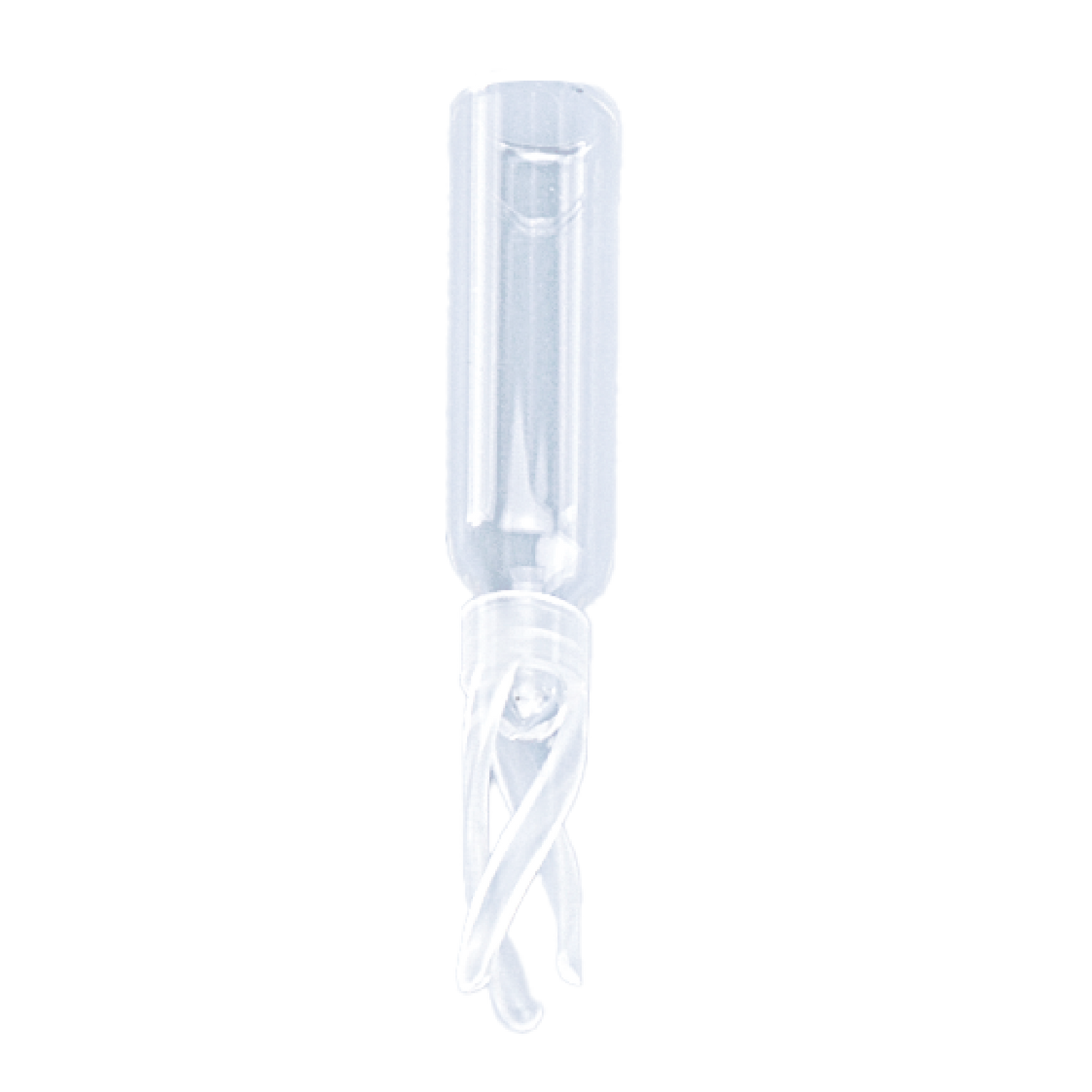 CI-100000 - 250 µL Clear Insert with Bottom Spring for Large Opening 1.8 mL Vials Pkg. 100