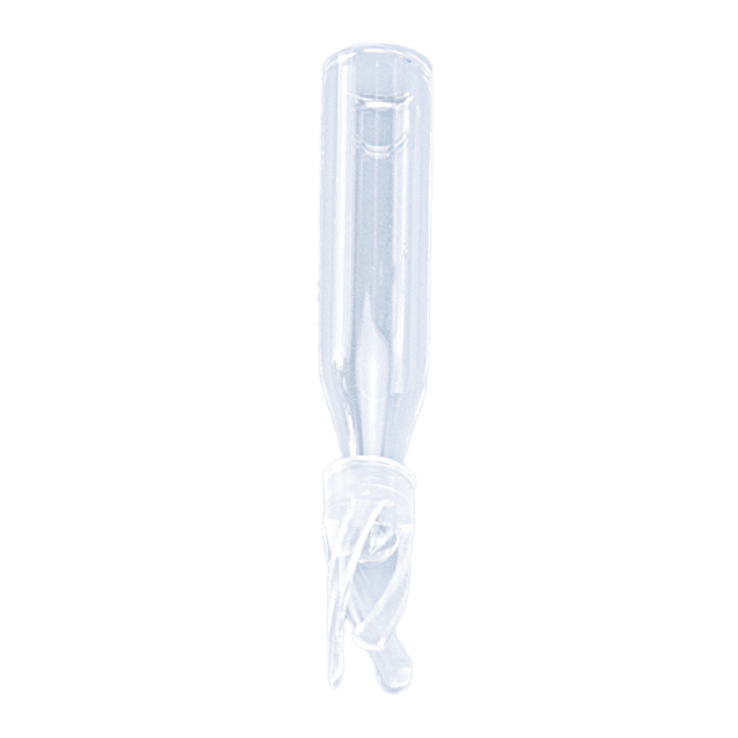 CI-100002 - 300 µL Clear Insert with Bottom Spring for Large Opening 4.0 mL Vials, Pkg. 100