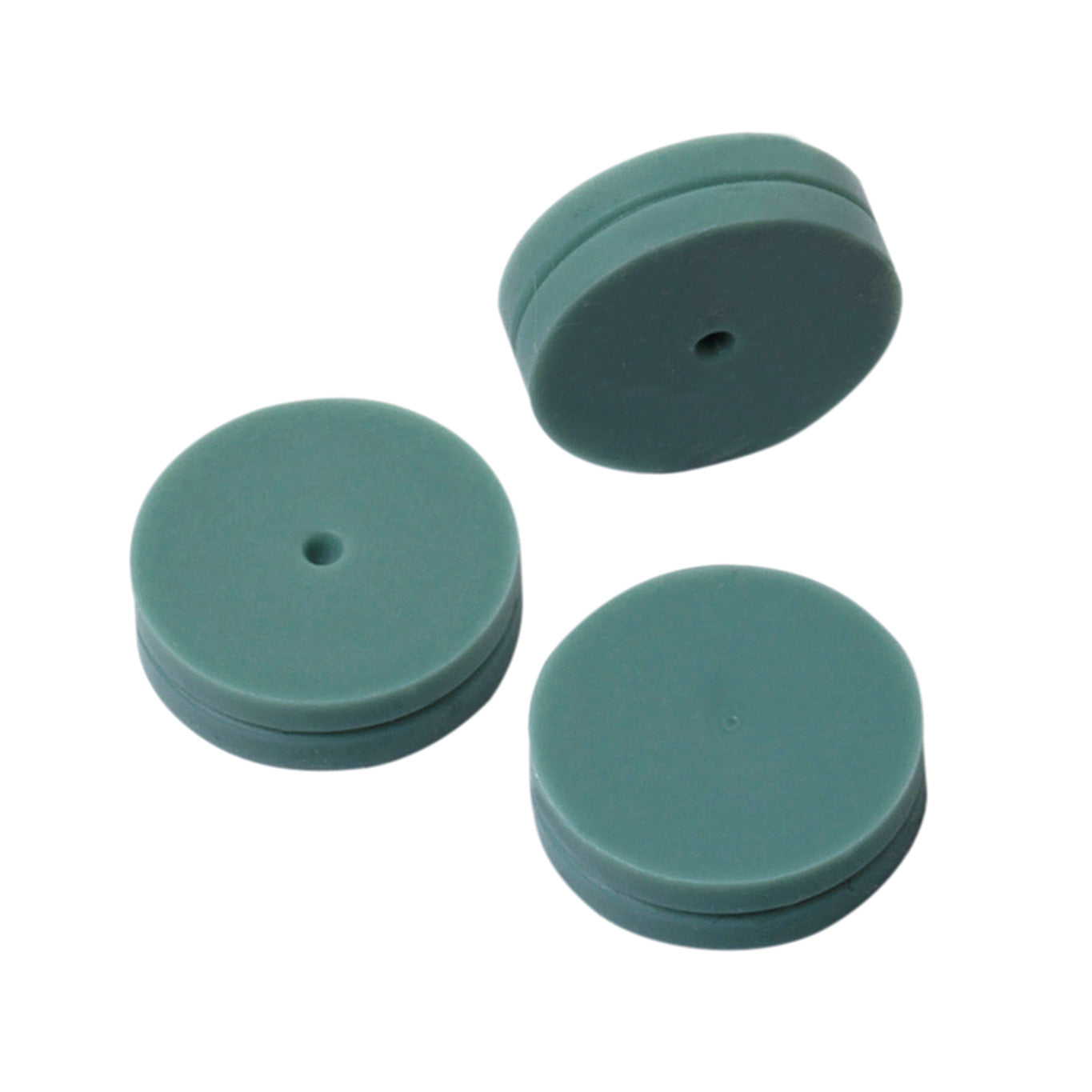 CP-100010 - 11 mm OD Advanced Green 3 Low-bleed Center Guide GC Septa Pkg. 100