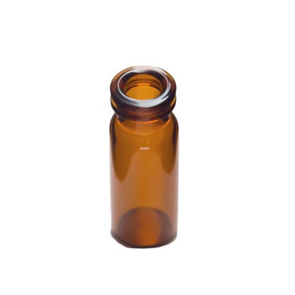 CV-100012 - 2 mL Amber Glass 11 mm Snap Ring Top Vial, 11.6 x 32 mm, 5.0, Type Glass, Value Line, Pkg. 100