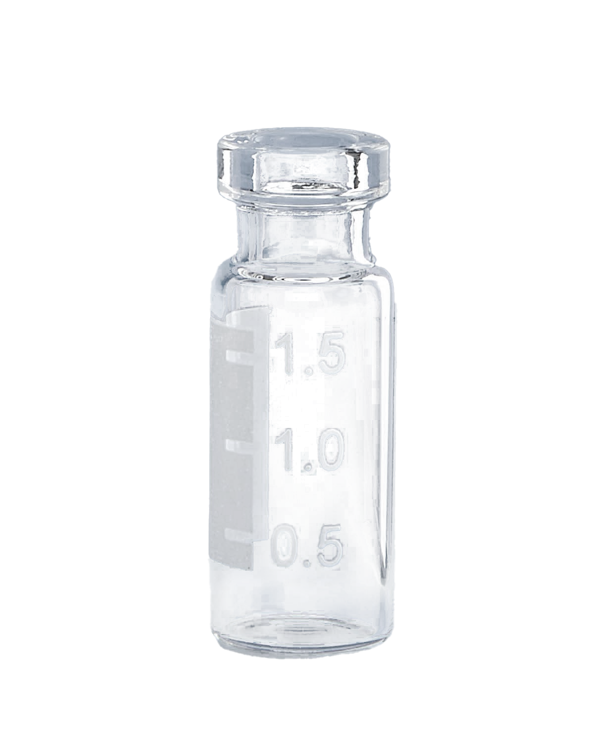 CV-100035 - 2 mL Clear Glass 11 mm Crimp Top Vial with Write-on Spot L ...