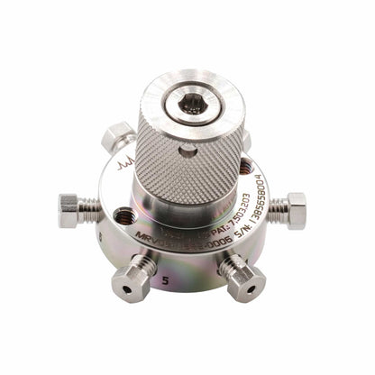 MRV06-16R2-0006-00 - High Efficiency 6-Port GC Rotary Valve, Dursan® Coated