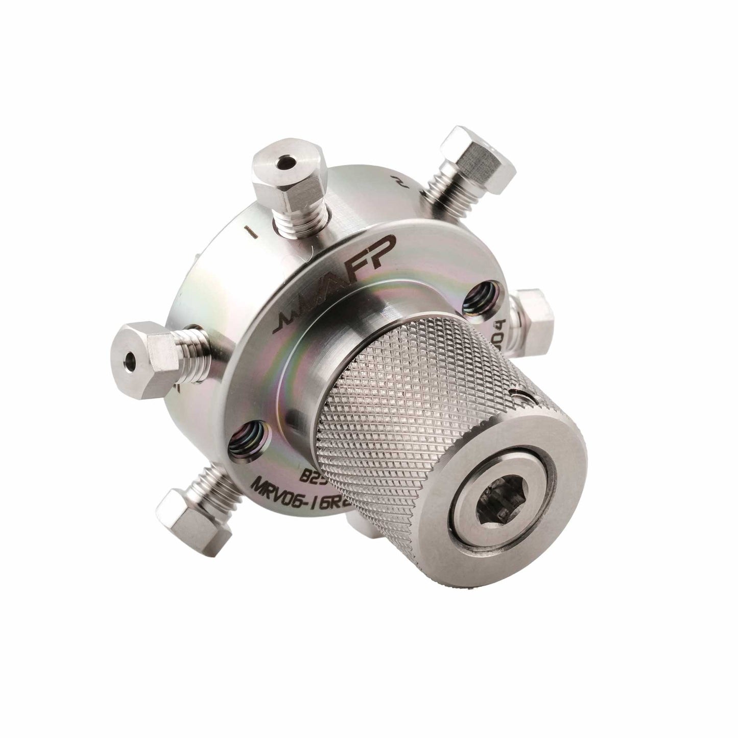 MRV06-16R2-0006-00 - High Efficiency 6-Port GC Rotary Valve, Dursan® Coated