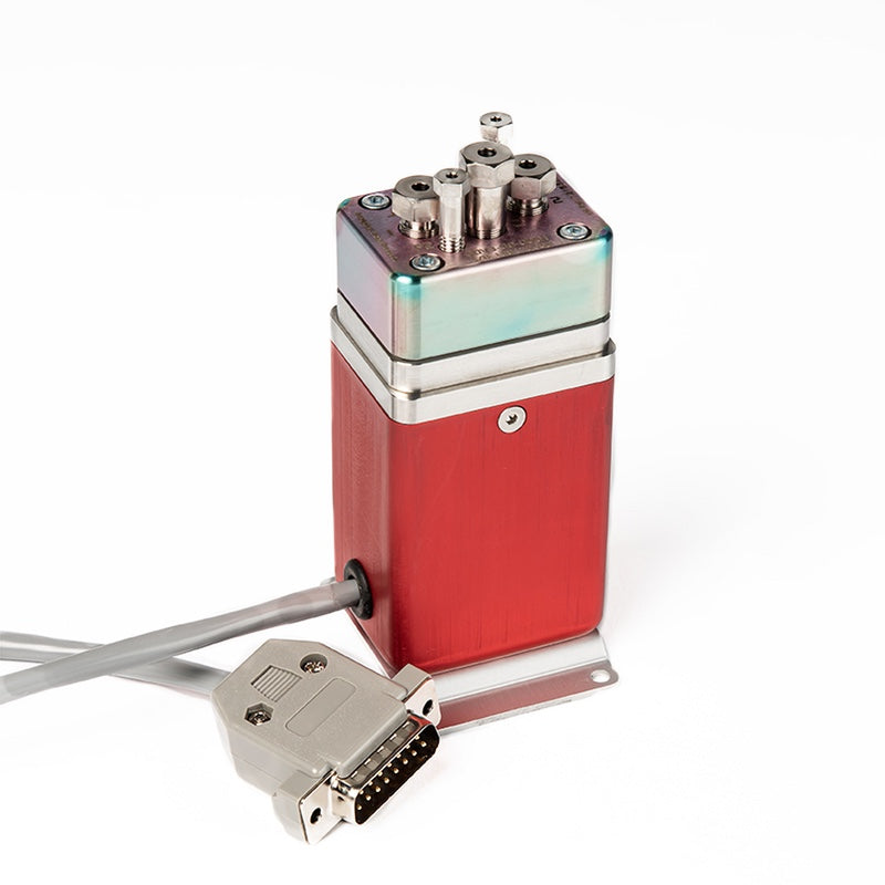 EDV3-08-0001 - 2-Port Sample Stream Selection GC Purged Diaphragm Valve with Electrical Actuation, SilcoNert 2000® Coating