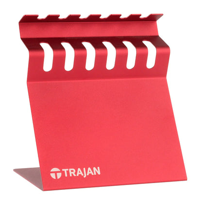 CY-100023 - 6 Syringe Rack for 8 mm Barrel OD Syringes, Holds 6 Standard SGE Syringes with Barrel OD up to 8 mm