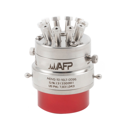 MDVG-10-16LT-0096 - High Performance 10-Port Hastelloy C-22 GC Injection & Switching Purged Diaphragm Valve
