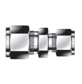 CC-100299 - Reducing Tube Union, 1/4" - 1/16" Stainless Steel