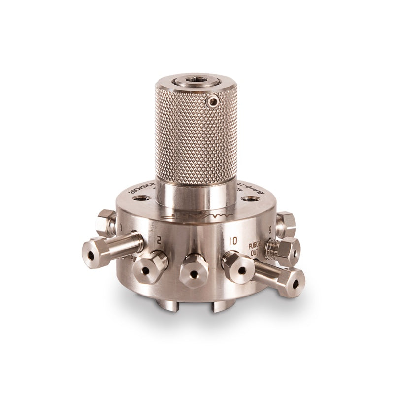 RVP10-16R2-0001-00 - 10-Port GC Purged Rotary Valve