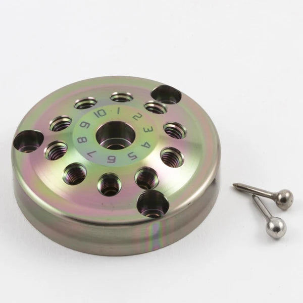 VH10-0008 - Valve Head for GC Injection & Switching Valves, Dursan® Coated